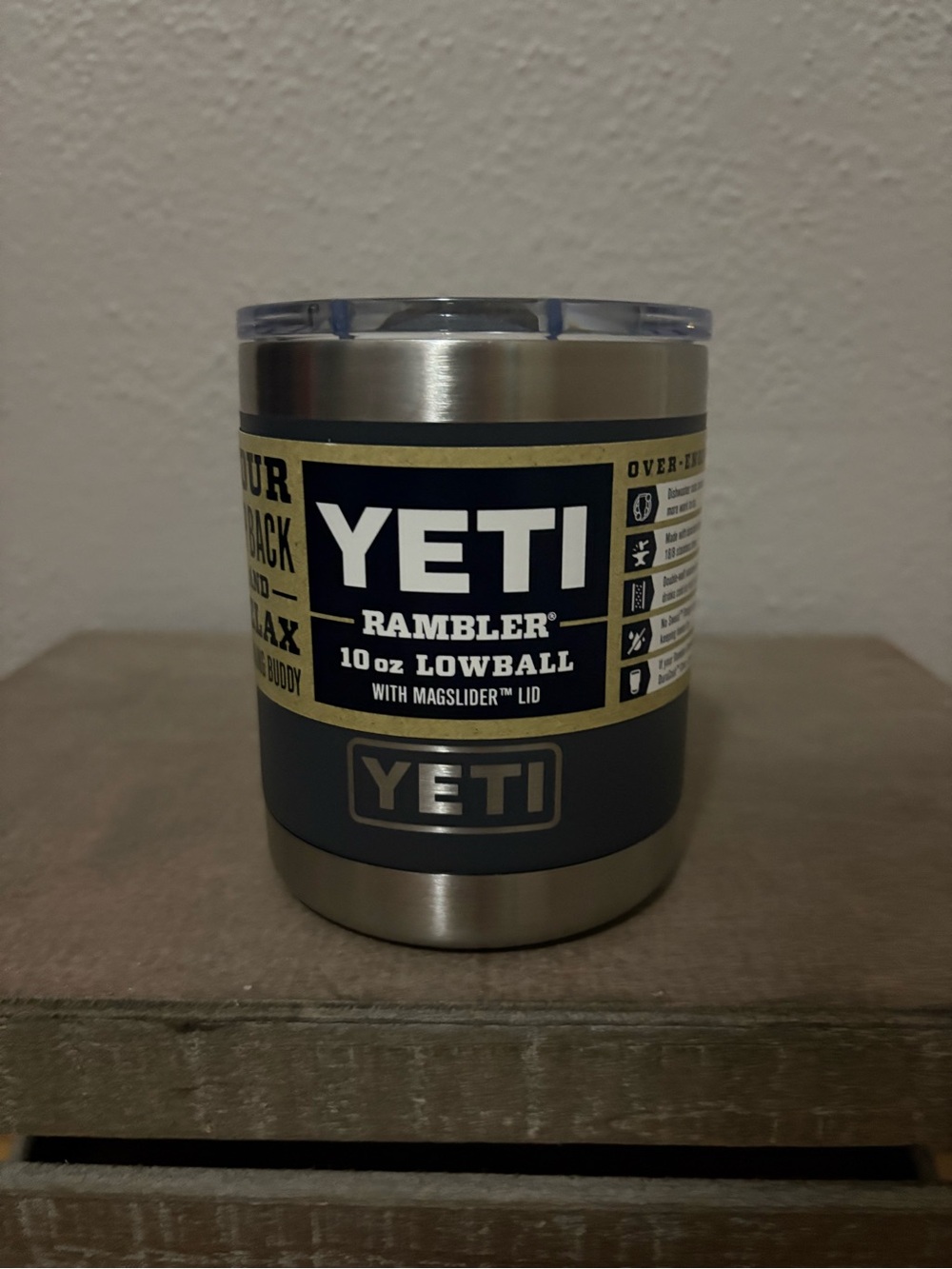 YETI 10 oz Lowball Charcoal